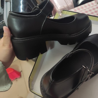 Giày nữ phong cách Lolita đế đinh cao 6 cm phong cách Jennie )