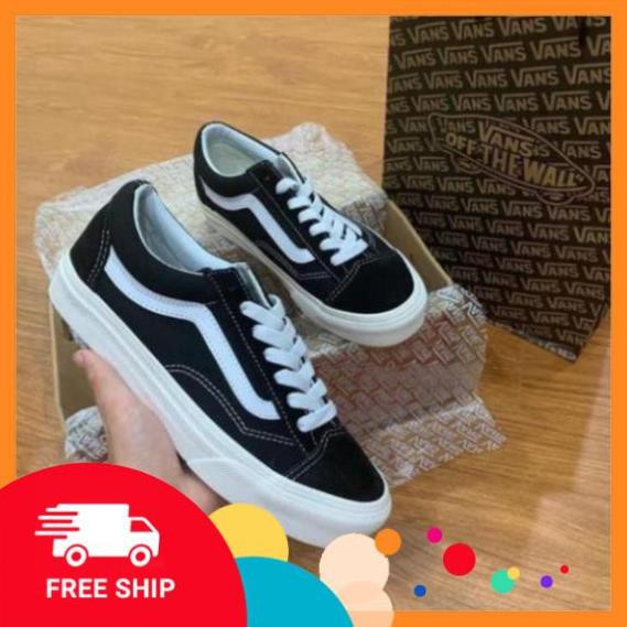 [FREESHIP- BẢO HÀNH 1 NĂM] GIÀY SNEAKER ĐEN ĐẾ TRẮNG HOT NHẤT 2020 GIÁ CỰC SỐC | BigBuy360 - bigbuy360.vn