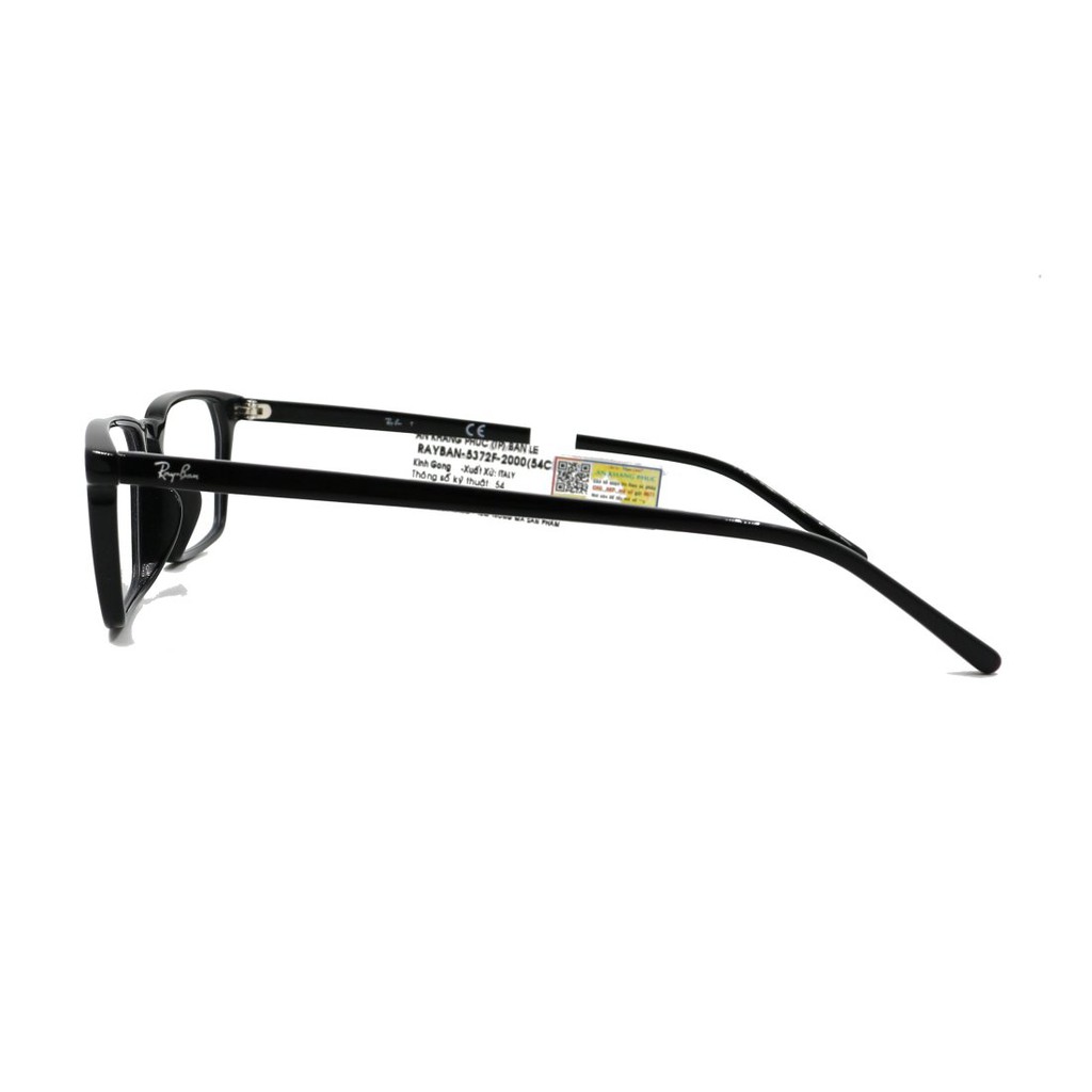 RB5372F-Gọng kính nam nữ Rayban chính hãng (54-18-150), thiết kế dễ đeo bảo vệ mắt