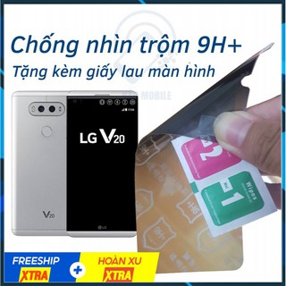 Dán chống nhìn trộm LG V10, LG V20 - Dán Cường lực dẻo nano