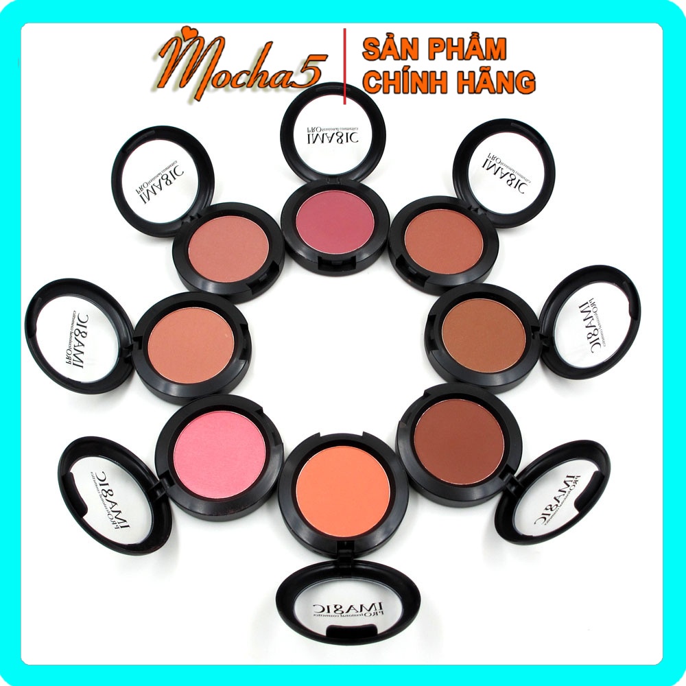 Phấn má hồng IMAGIC Mineralize Blush nhỏ gọn màu xinh xắn tròn 12g | BigBuy360 - bigbuy360.vn