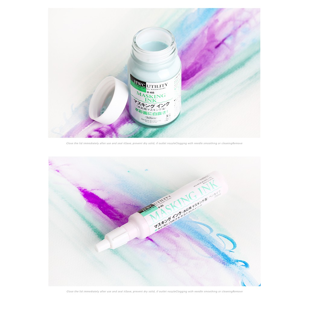 Keo Chặn Màu Holbein - Art Masking Fluid Holbein Nhật Bản