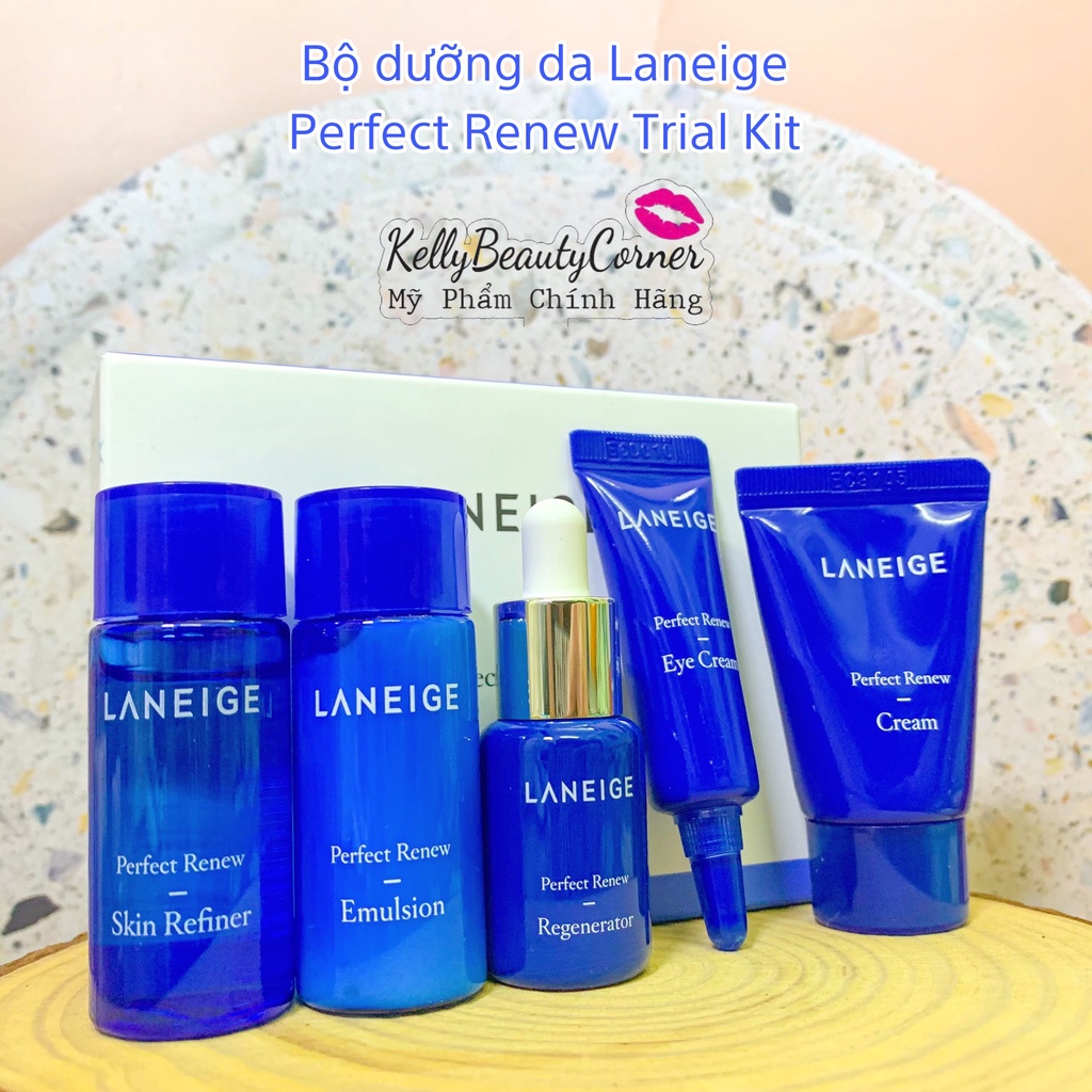 Bộ dưỡng chống lão hoá Laneige Perfect Renew Trial Kit