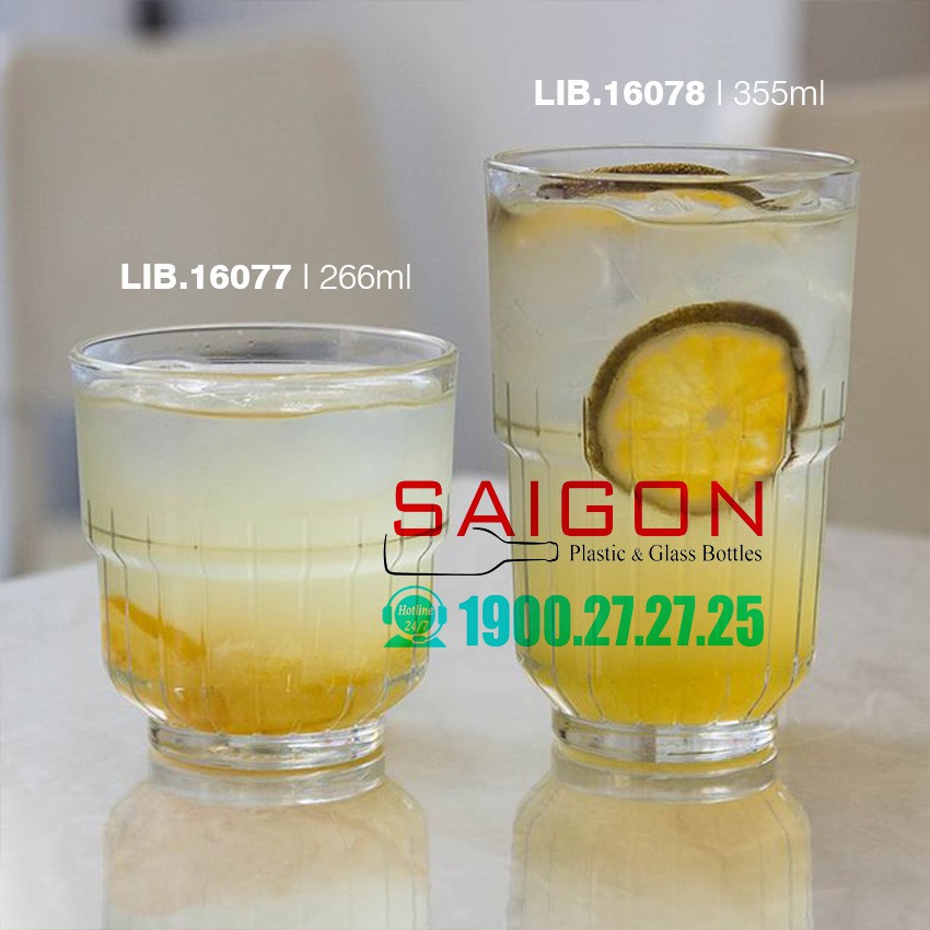 Ly Thủy Tinh Libbey LINQ White Rock 266ml | Beverage 355ml , Thủy tinh Cao Cấp | BigBuy360 - bigbuy360.vn