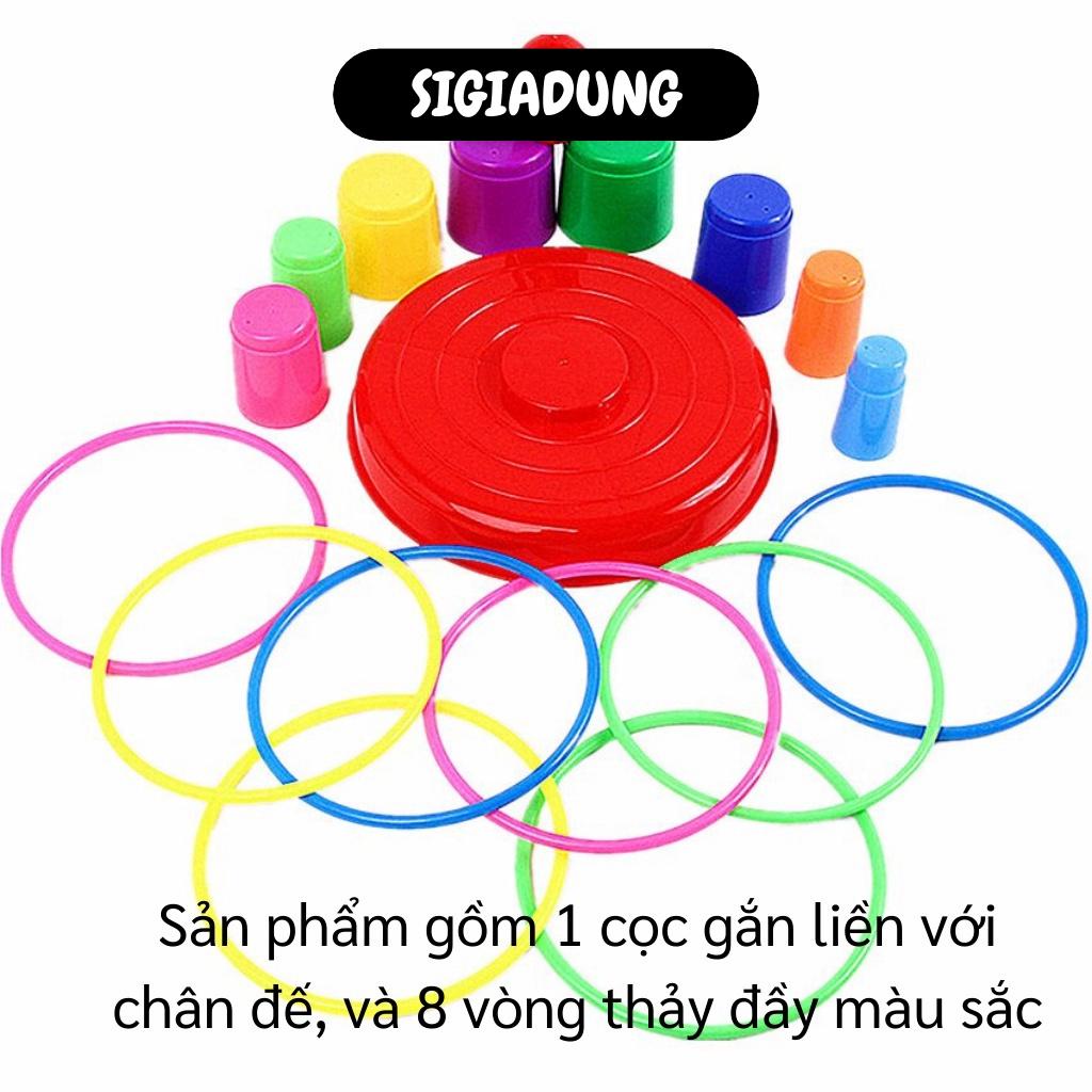 [SGD] Trò Chơi Thảy Vòng - Bộ Trò Chơi Ném Vòng 369A Cho Bé Giải Trí, Luyện Tinh Mắt 9129