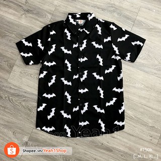 [Yeah1Shop]- Áo sơ mi hoạt hình Batman (M, L,XL) (SMHH)