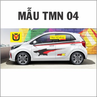 Tem xe kia morning (7 bộ tem hót nhất)