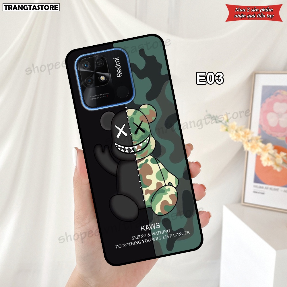 Ốp lưng Xiaomi Redmi 10C - Redmi 9C - Redmi 10A in hình họa tiết các thương hiệu nổi tiếng thế giới 2022