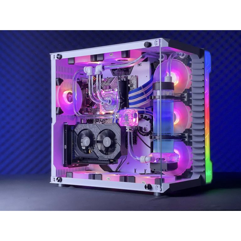 (siêu đẹp - siêu rẻ) Vỏ case máy tính MIK LV07 - MIK LV12 BLACK /WHITE Chính hãng BH 12 tháng | BigBuy360 - bigbuy360.vn