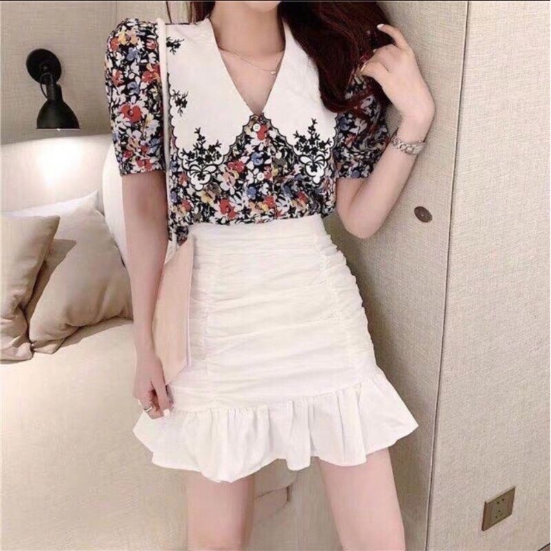 Váy đuôi cá cạp cao, ôm body (có quần trong) | BigBuy360 - bigbuy360.vn