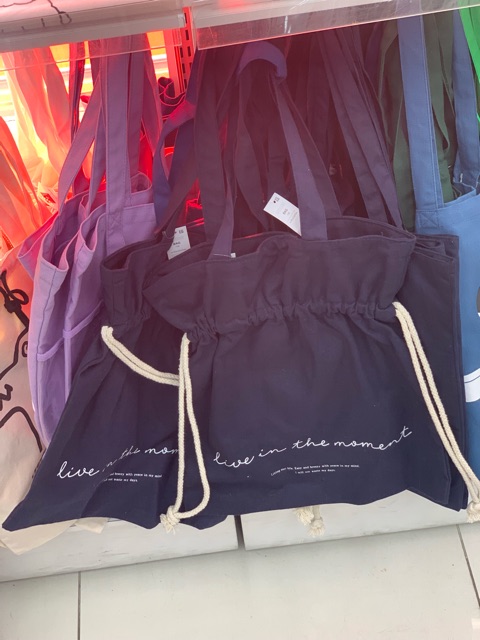 Túi vải rút Daiso