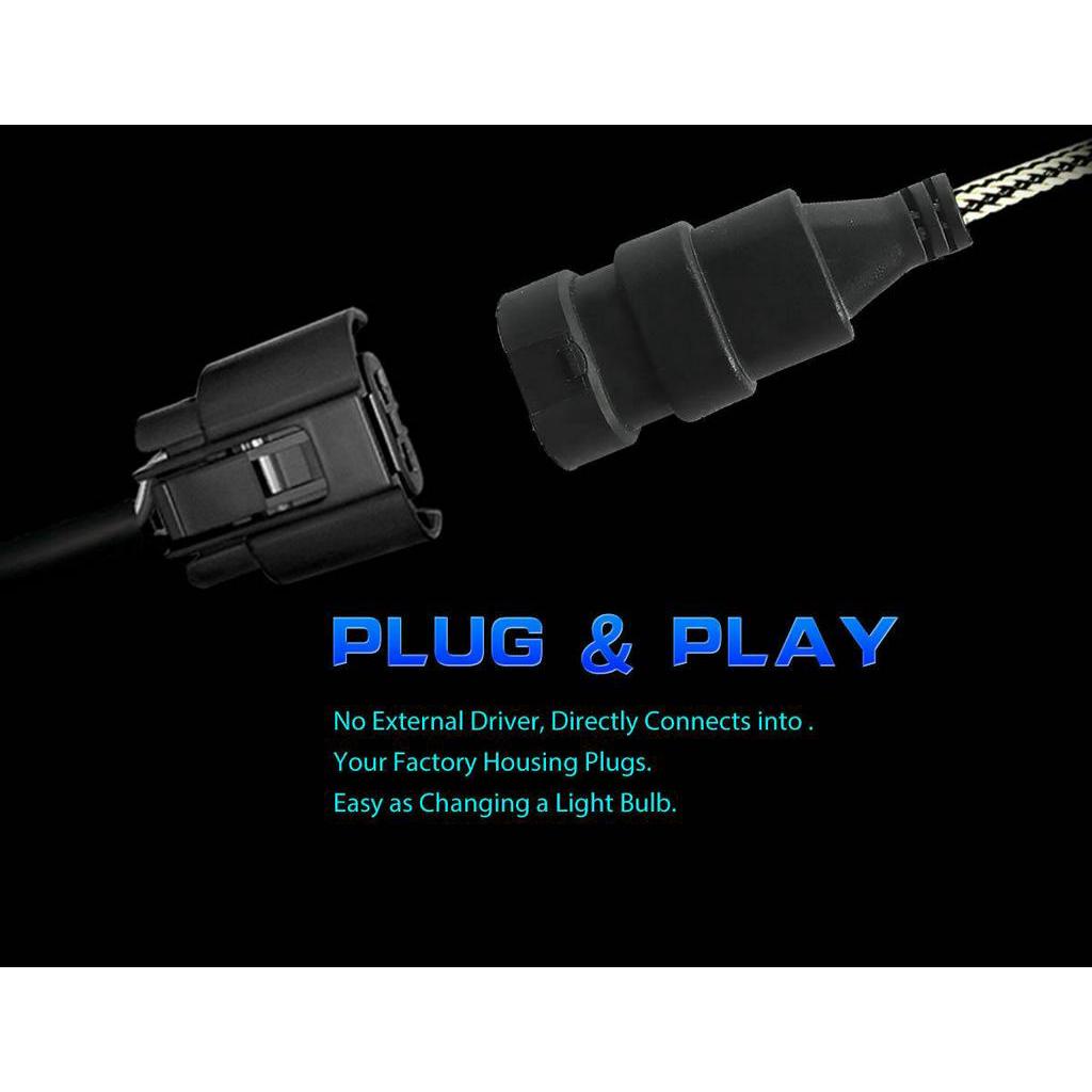 Đèn Pha Led 9007 Hb5 6000k Siêu Sáng Cho Xe Jeep Liberty 2002-2007