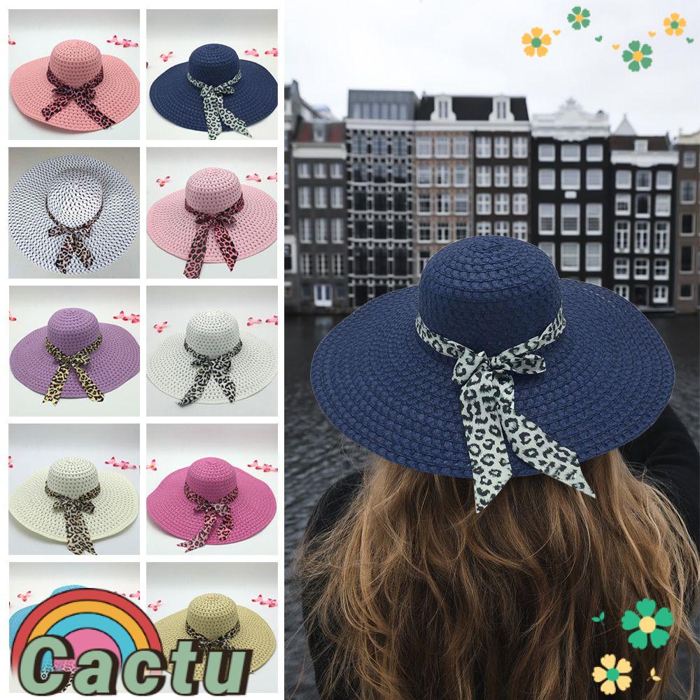 Mũ Vành Rộng Chống Tia UV Thời Trang Đi Biển Mùa Hè Dành Cho Nữ