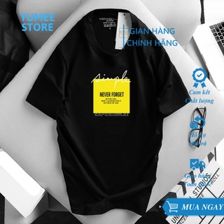 Áo phông nam nữ form rộng Unisex Never Forget, Áo thun nam nữ oversize