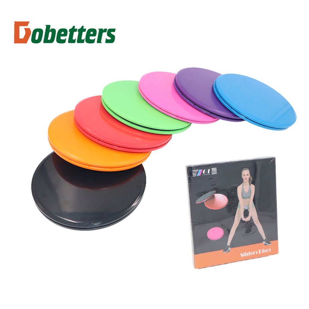 Dụng cụ tập cơ bụng-Đĩa trượt tập gym yoga thể dục gliding disc dụng cụ tập chân tay tại nhà Dobetters