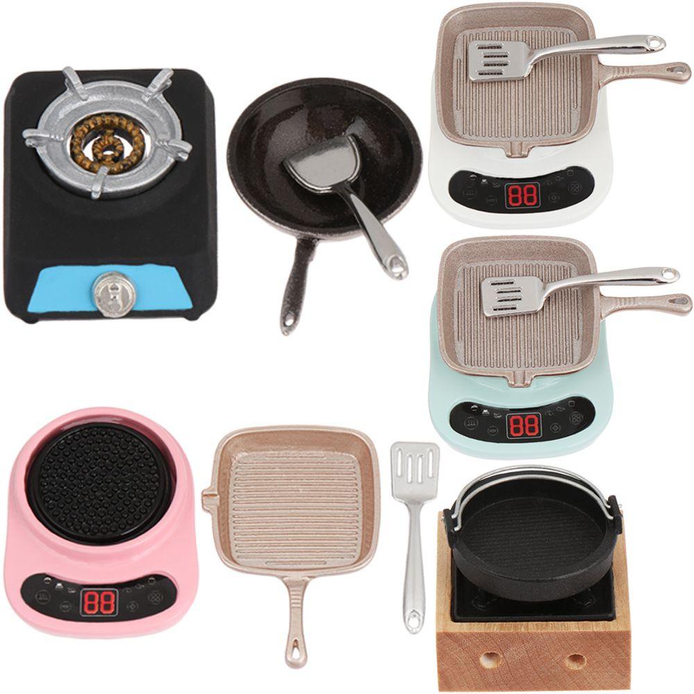 Bộ Đồ Chơi Nấu Ăn Mini Tỉ Lệ 1: 12 Cho Bé
