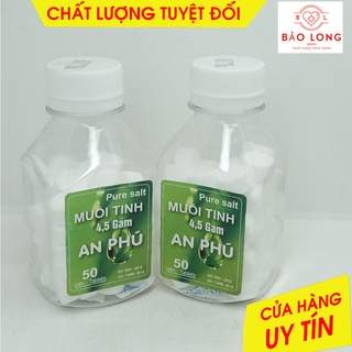 Muối tinh an phú - chai 50 viên x 4,5g - dùng rửa mũi, pha nước súc miệng