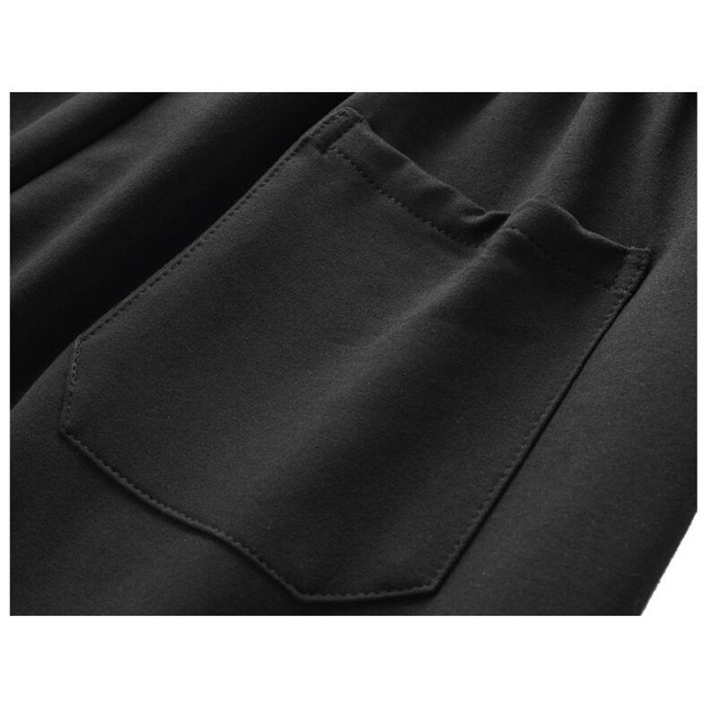 Quần Dài Thể Thao Cotton Có Túi Sau Lưng Phong Cách Hàn Quốc Cho Nam