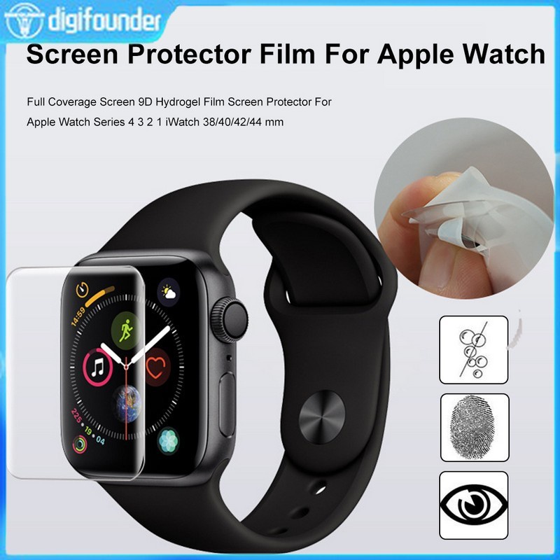 Miếng Dán Bảo Vệ Màn Hình Đồng Hồ 9D Cho Apple Watch Series 4 3 2 1 iWatch 38/40/42/44 mm Worth Muaing B9Q9