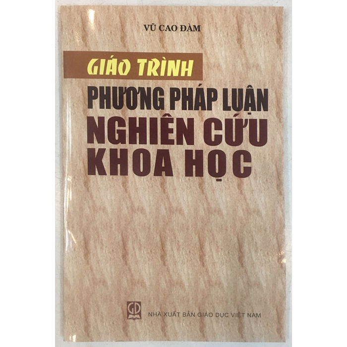 Sách - Giáo Trình Phương Pháp Luận Nghiên Cứu Khoa Học