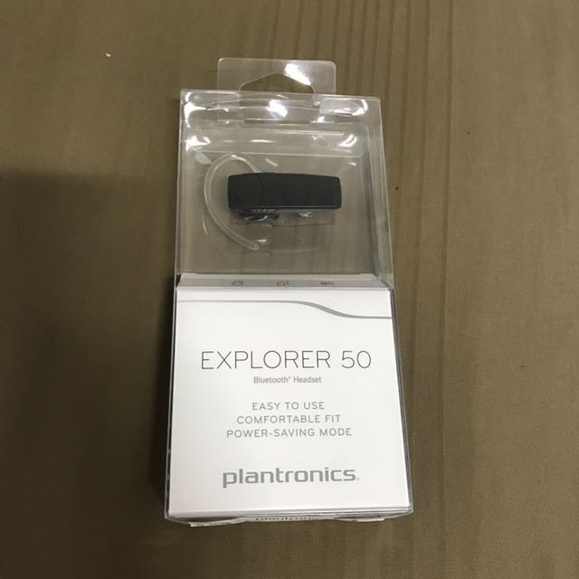 Tai Nghe Bluetooth Plantronics Explorer 50 kết nối 2 thiết bị đàm thoại 10h .