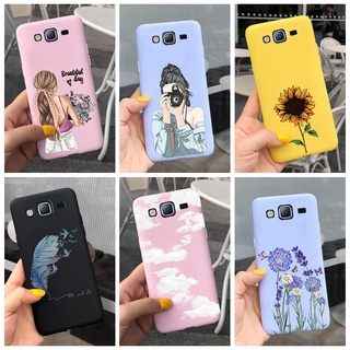 Ốp Điện Thoại TPU Dẻo In Họa Tiết Hoa Cúc Xinh Xắn Cho Samsung Galaxy J2 J200G SM-J200GU SamsungJ2 J 2 2015