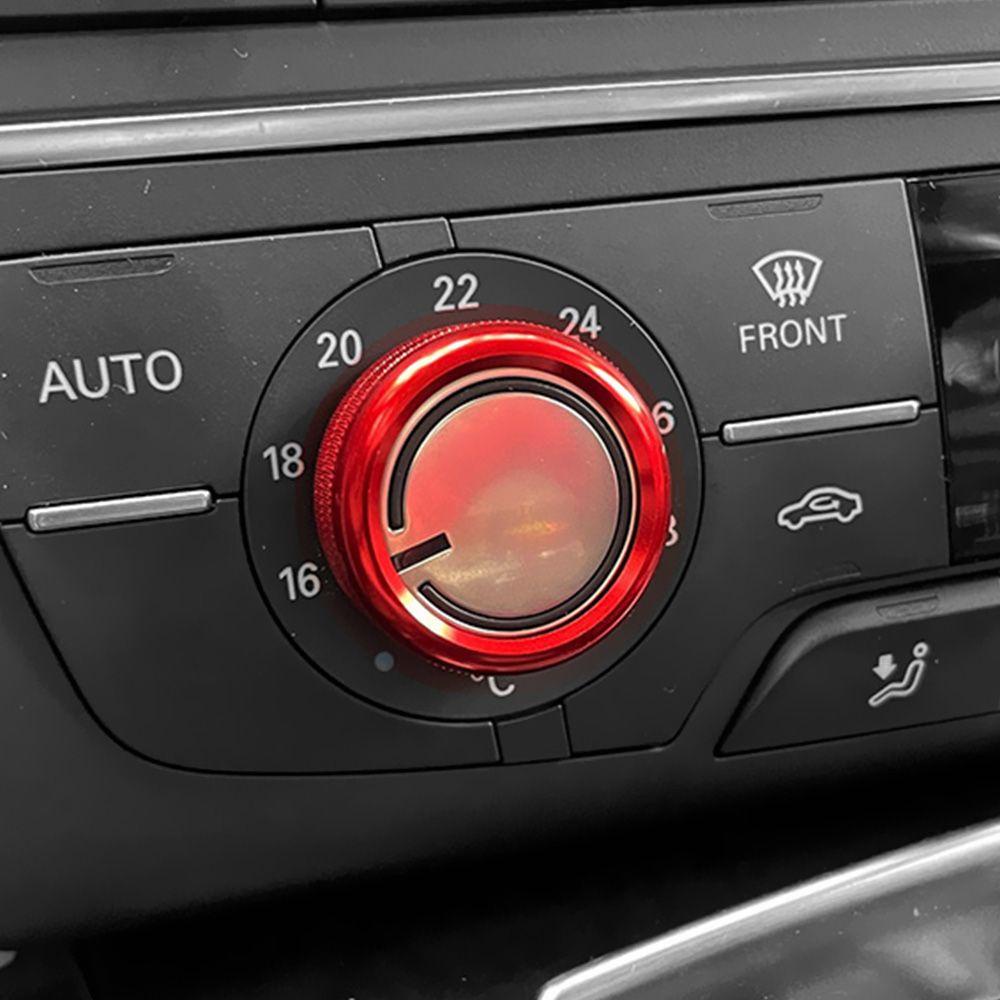 Set 2 Vòng Đệm Trang Trí Ống Xả Xe Hơi Audi A6L A7 RS 7 2012-2018