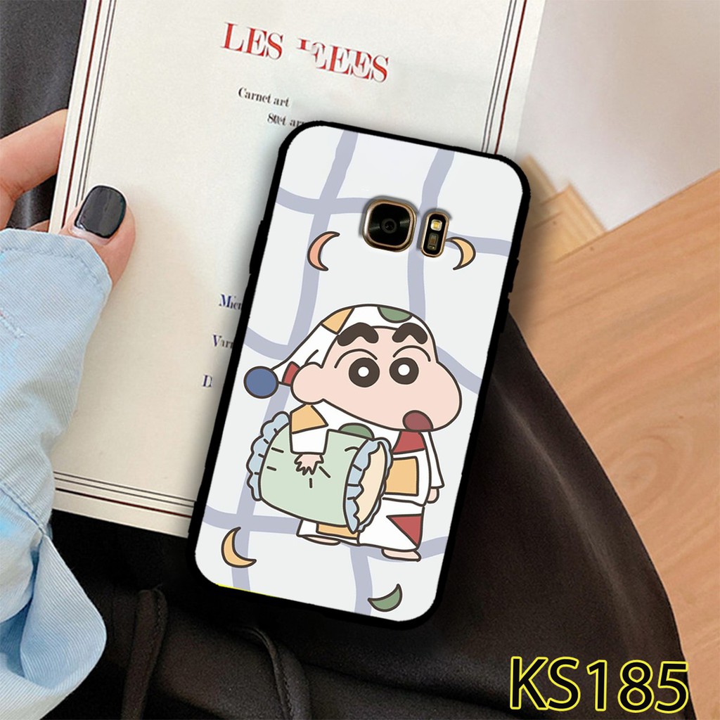 Ốp lưng Samsung S6/S6 Edge/S7/S7 Edge in hình Shin- Cậu bé bút chì siêu đẹp, độc, lạ_KINGSTORE.HN_Ốp SS S6/S6E/S7/S7E
