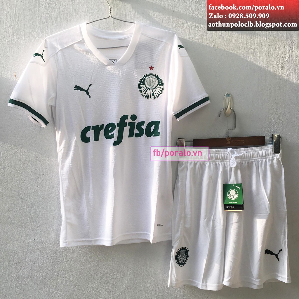 BỘ ÁO ĐẤU CLB PALMEIRAS BRAZIL 2020/21 - MÃ SP : AD_PAL_20_21_AWAY_SF