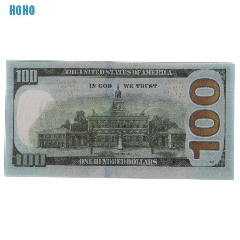 Set 100 đồ chơi tiền đô la mini sáng tạo cho bé/nhà búp bê