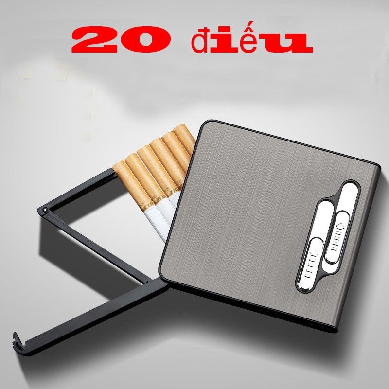 [MẪU HIỆN ĐẠI ] Hộp đựng thuốc lá 20 điếu Đa Năng
