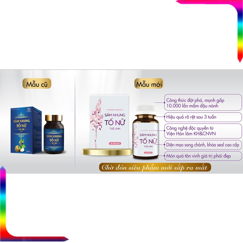 Sâm Nhung Tố Nữ Tuệ Linh – Bồi bổ khí huyết, tăng cường nội tiết tố nữ, giảm triệu chứng tiền mãn kinh
