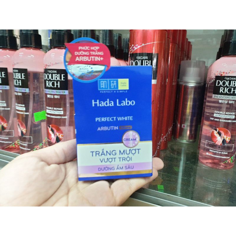 Kem Trắng Hoàn Hảo Hada Labo Perfect White 50g