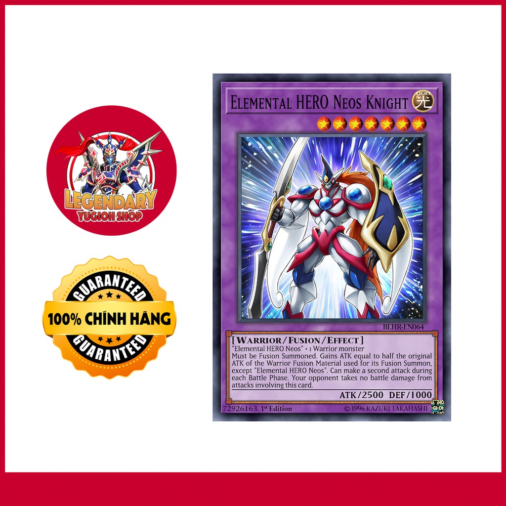 [EN][Thẻ Bài Yugioh Chính Hãng] Elemental HERO Neos Knight