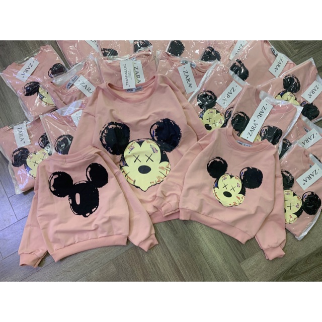 Áo micky mẹ con