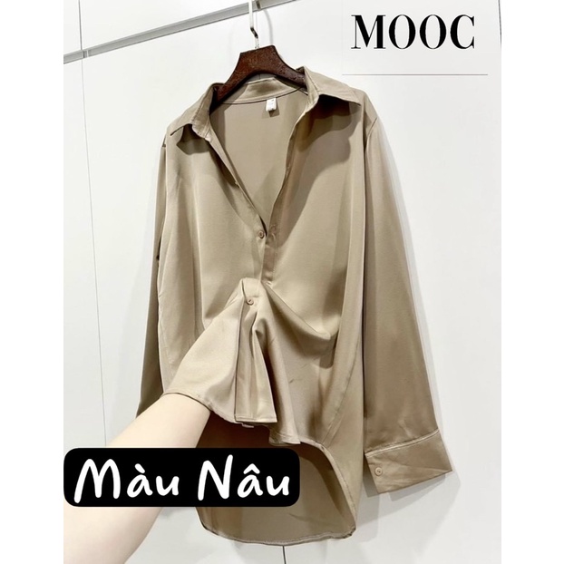Áo Sơ Mi Lụa Cao Cấp Dài Tay Nhiều Màu Hottrend 2021 | BigBuy360 - bigbuy360.vn