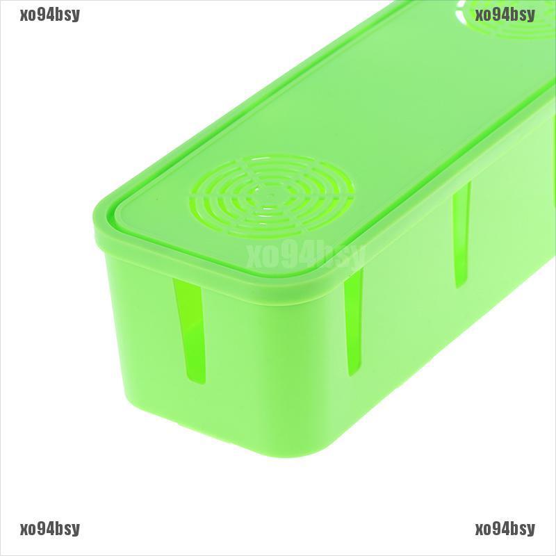 [xo94bsy]Table Cable Power Plug Storage Box Case Cord Wire Socket Safety Tidy Or