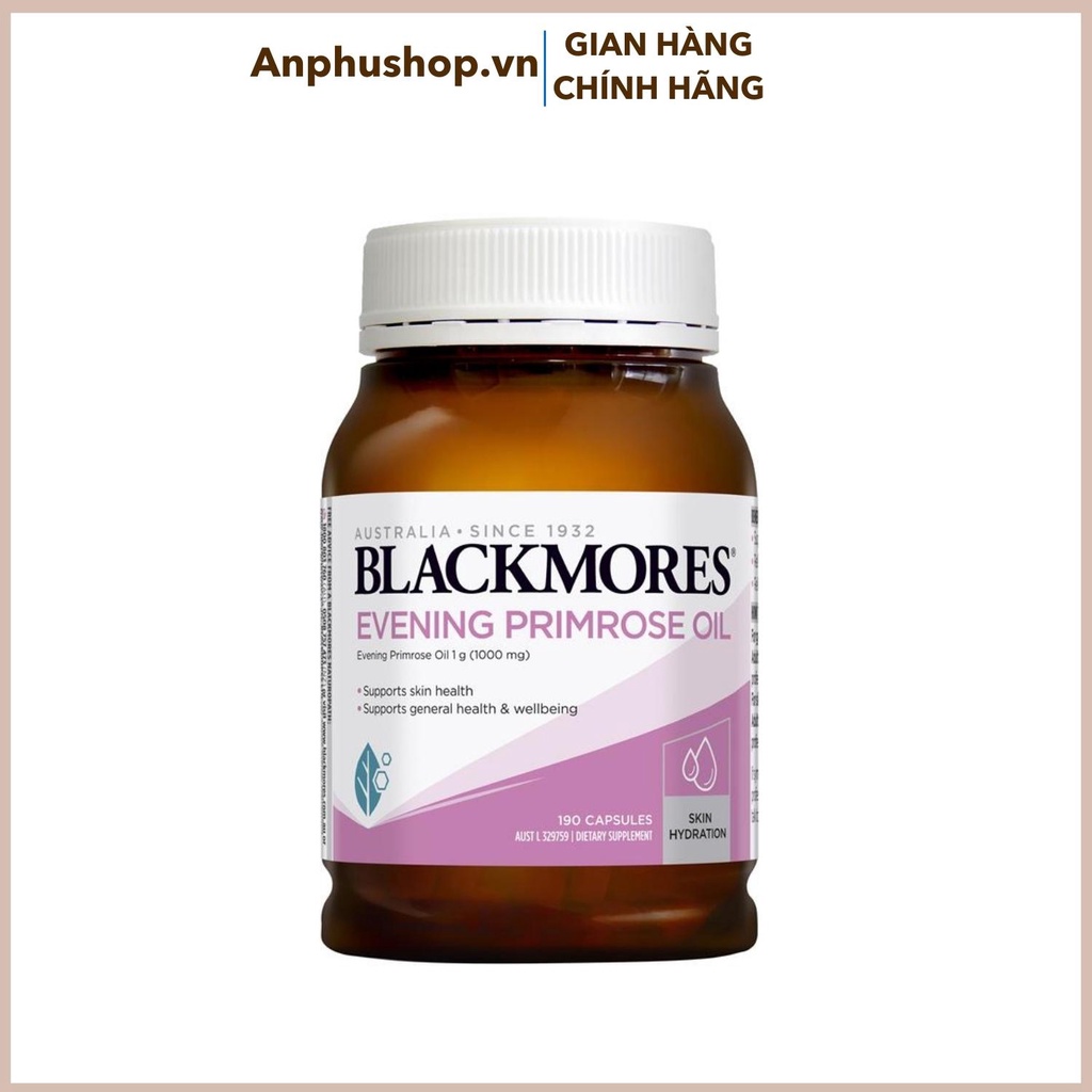 (Hàng chính hãng) Tinh dầu hoa Anh Thảo Blackmores Evening Primrose Oil Úc