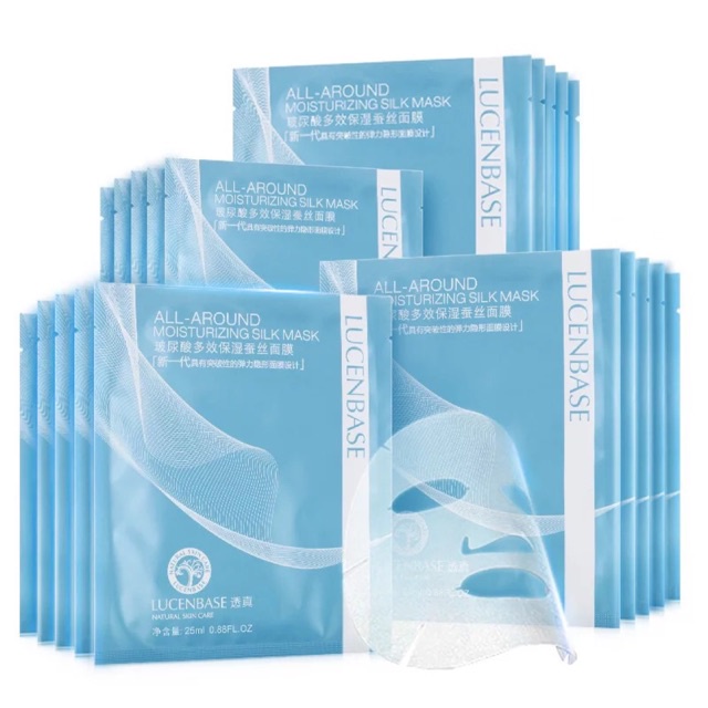 Mặt nạ lucenbase  lụa cấp ẩm , chính hãng