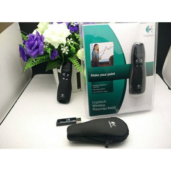 Bút Trình Chiếu Logitech R400, đa chức năng thế hệ mới