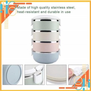 Cặp lồng cơm - Cà mên 4 tầng lúa mạch(4 TẦNG - LÚA MẠCH)