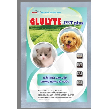 Bột bổ sung Vitamin cho chó mèo Glulyte Pet Plus gói 35g