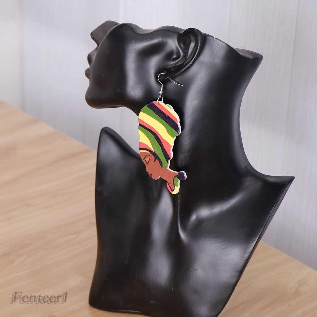 Bông Tai Kiểu Móc Hình Người Châu Phi 1