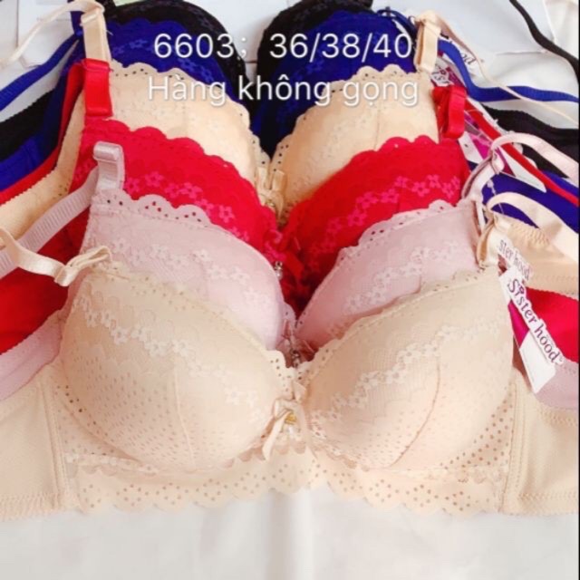 (6603))áo lót ren nâng ngưc_mút mềm