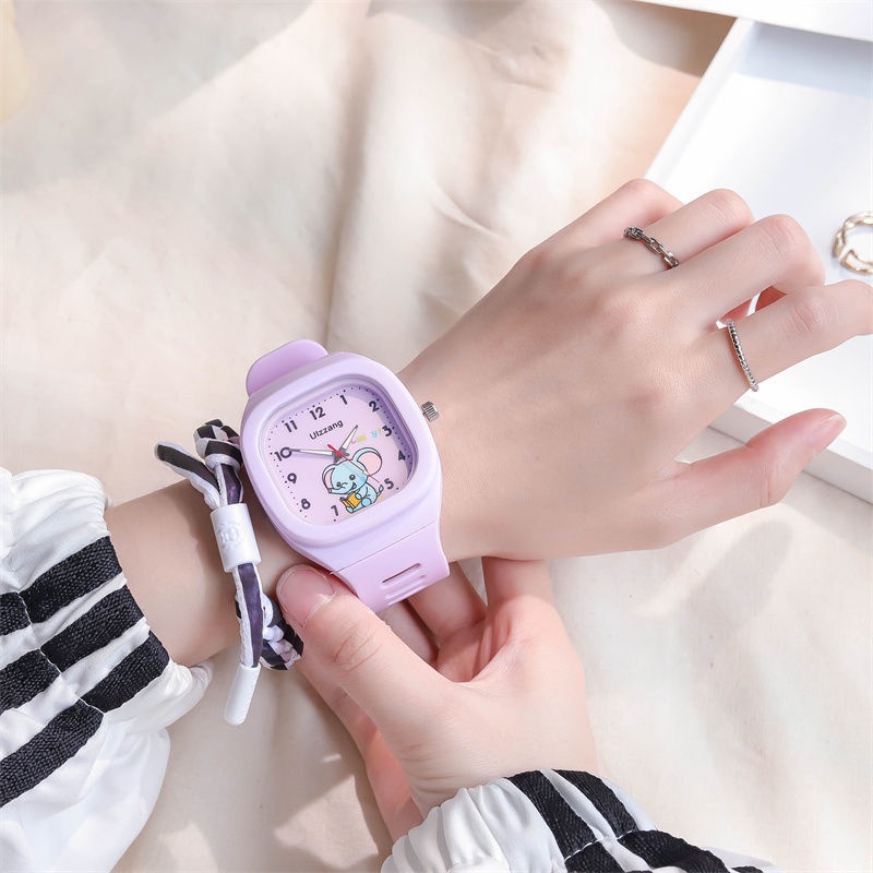 Đồng Hồ Thể Thao Dây Silicone Thời Trang Cho Nam Nữ