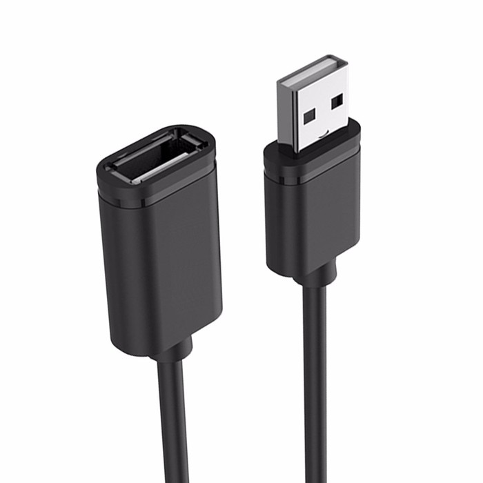 Cáp USB nối dài 2.0 Kingmaster KM046 - dài 1.5m (Đen)