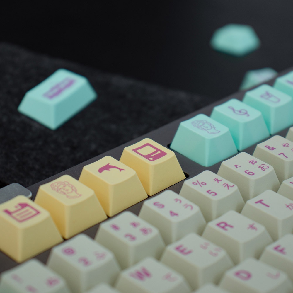 Bàn Phím Cơ 191 Phím GMK Analog Dream Profile PBT