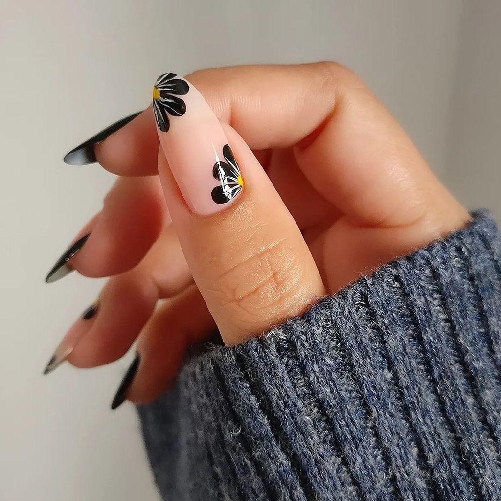 EUTUS Hộp 24 Móng Tay Giả Thời Trang Cho Nữ