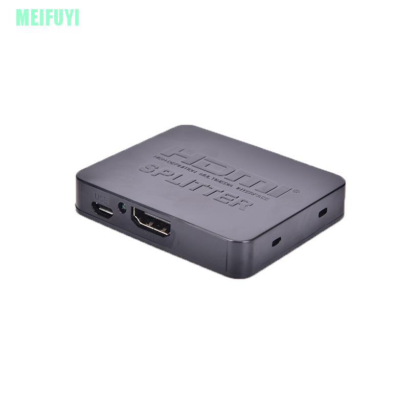 Bộ Chia Tín Hiệu Hdmi 4k Full Hd 1x2 2 Cổng 3d 1080p 1 In 2 | BigBuy360 - bigbuy360.vn