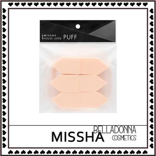 Bông Mút Tán Nền Missha House Latex Puff 6 Miếng
